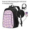 thumbnail image 2 of Yiaed Sheeps Print Laptop Backpack,Business Travel Durable Laptops Backpack with USB Charging Port,Water Resistant College Computer Bag, 2 of 5