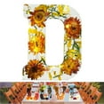 thumbnail image 2 of Handmade Floral Night Light Floral Resin Night Light Letter Floral Resin Night Light Flower Resin Letters With LED Light Floral Resin Letter Nightlight, 2 of 3