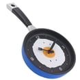 thumbnail image 6 of Creative Pan with Fried Egg Shape Wall Clock for Kitchen Bedroom Blue, 6 of 6