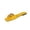 61#Yellow, variant on Dressy Flat Sandals for Women Elegant Summer Comfortable Slides Sandal 2026 Trendy Fashion Square Open Toe Slip On Slippers