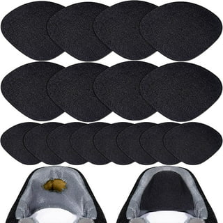 Shoe Heel Repair, 4 Pairs Self-Adhesive Inside Shoe Patches for Holes, Shoe  Hole Repair Patch Kit for Sneaker, Leather Shoes, High Heels (Black)