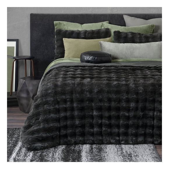 Cobertor Matrimonial Jumbo + Fundas de Almohada | Edredón Invernal Luxus Esquimal, Tanuki