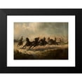 thumbnail image 2 of Maksymilian Gierymski 18x14 Black Modern Framed Museum Art Print Titled - Artillery Charge (From 1866 Until 1867), 2 of 5