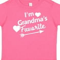 thumbnail image 4 of Inktastic I'm Grandma's Favorite with Arrow and Hearts Boys or Girls Toddler T-Shirt, 4 of 5
