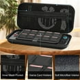 thumbnail image 3 of Carrying Case for Nintendo Switch 2, Hard Shell & Waterproof Portable Travel Carry Case Game Storage Bag for Switch 2025 Game Accessories with 2 Screen Protectors, Black, 3 of 7