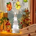 thumbnail image 5 of Vikakiooze Christmas Gift, European Style Christmas Glass Ambience Lights Wedding Decorations Christmas Props, 5 of 6
