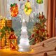 thumbnail image 5 of Lámpara de cristal con forma de árbol de Navidad | Iluminación decorativa navideña de estilo europeo, 5 of 6