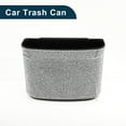thumbnail image 4 of Unique Bargains Car Trash Can Portable Car Door Trash Bin White 1 Pc 7.1" Length 3.2" Width 5.1" Height ABS, 4 of 6
