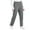 18#BlackGray, variant on Four Way Stretch Scrub Pants for Women Slim Fit Anti-Wrinkle Yoga Waistband Jogger Medical Uniform Work Pants 2026 Black M