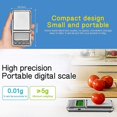 thumbnail image 2 of Báscula de precisión: báscula de bolsillo portátil digital de pesaje electrónico, báscula de cocina electrónica de 500 g - 0,01 g para joyería/lápiz labial/té/drogas/café/kitchen, 2 of 5