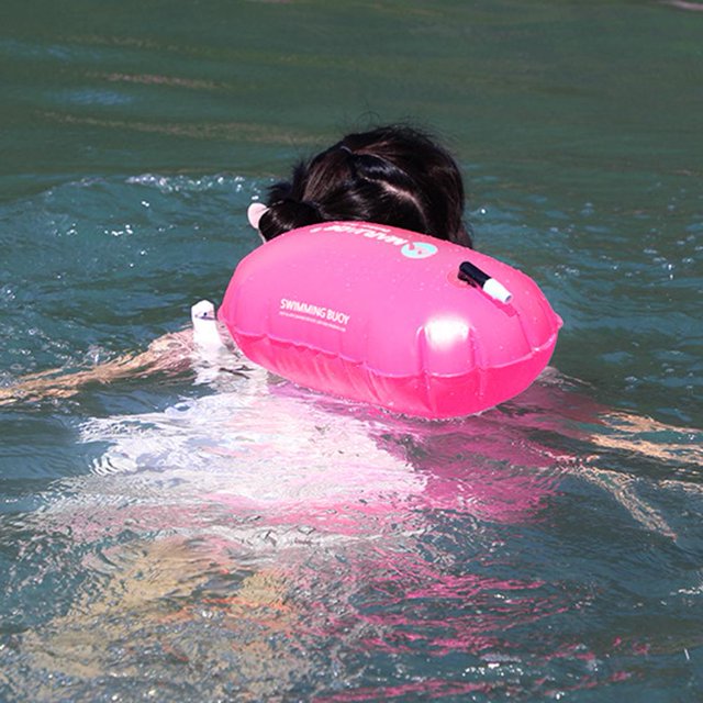 Seguridad natación boya flotador aire seco bolsa inflable surf buceo salvavidas