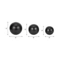 thumbnail image 6 of Sagebrook Home Sammy Style Black Orbs Wood - 6" x 6" x 6", 6 of 6