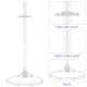 thumbnail image 2 of 4 soportes transparentes para muñecas, soportes para figuras de acción, expositores, modelos transparentes., 2 of 8