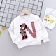 thumbnail image 2 of Minnie Mouse Girl Boy Sweatshirts New Disney Letter A-Z Name Combination Children Cartoons Kawaii Kids Pullover Casual Clothes yaoshenbao LED, 2 of 2