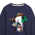 thumbnail image 3 of Marvel The Avengers - Birthday 4 - Toddler And Youth Long Sleeve Graphic T-Shirt, 3 of 5