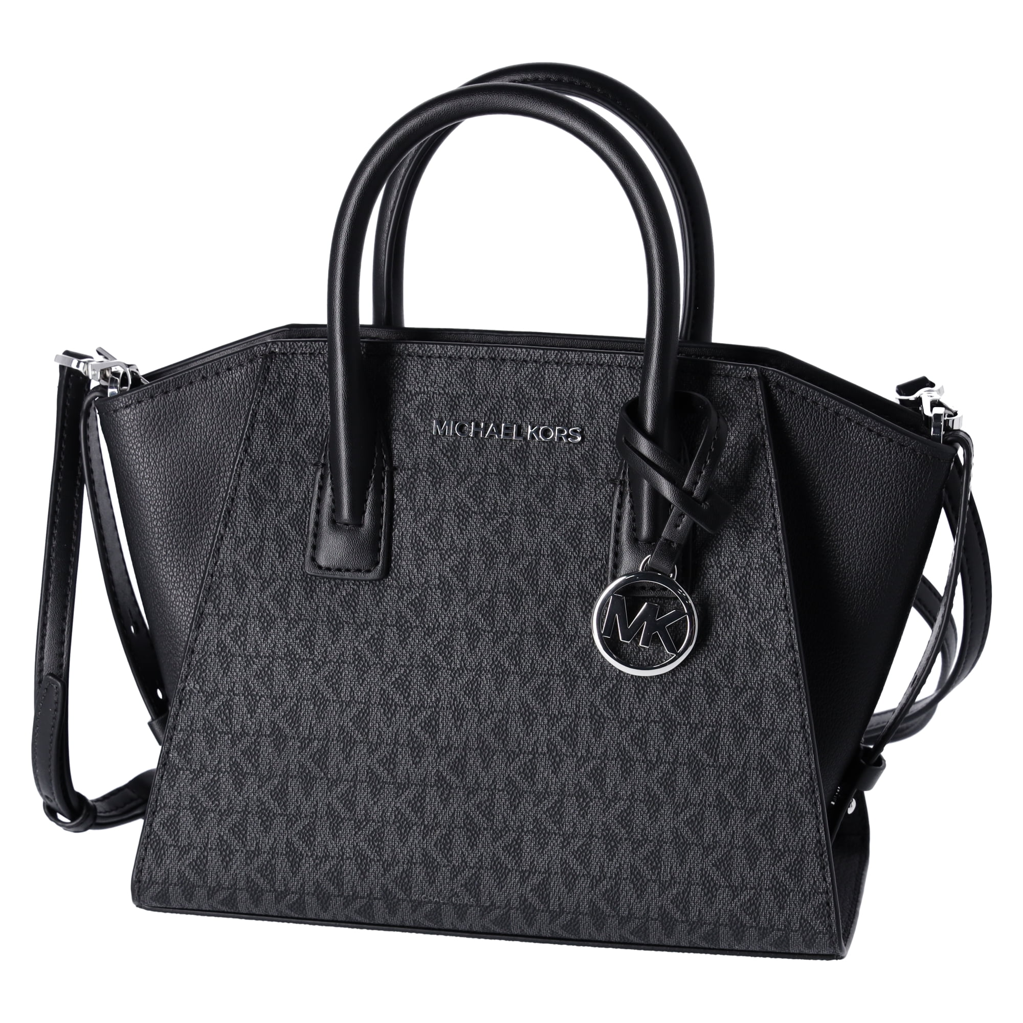 Michael Kors Logo Handbag Avril Small Top Zip Satchel