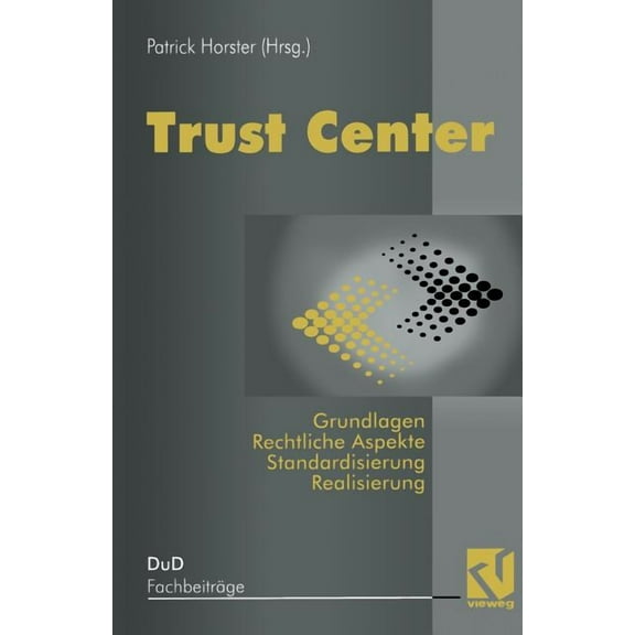 Dud-FachbeitrÃ¤ge Trust Center, (Paperback)