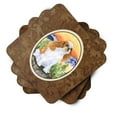 thumbnail image 2 of Carolines Treasures SS8311FC English Toy Spaniel Foam Coaster Set of 4 3 1/2 x 3 1/2 multicolor, 2 of 3