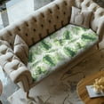 thumbnail image 2 of Renewold Monstera Palm Leaf Sofa Seat Cushion Cover Individual Couch Cushion Cover Non-Slip Sofa Slipcover Replacement with Elastic Bottom for Kids, Pets, Cats, L, 2 of 5
