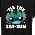 thumbnail image 3 of Lilo & Stitch - Tis The Sea Sun - Women's Short Sleeve Graphic T-Shirt, 3 of 5