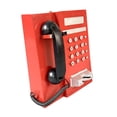 thumbnail image 2 of Tnarru Landline Telephone Props Wall Decoration Iron Crafts Ornament Decorative Props Retro Design for Photography Background Sturdy , Red, 2 of 8