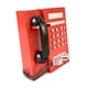 thumbnail image 2 of Accesorios para teléfono fijo, decoración de pared, artesanía de hierro, adornos decorativos, diseño retro para fondo de fotografía, resistente Rojo, 2 of 8