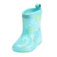 thumbnail image 3 of Youmylove Toddler Kids Waterproof Rain Boots Cartoon Bowknot Boys Girls Rain Boots Waterproof Non- Shoes Outdoor Shoes Toddler Prewalker, 3 of 4