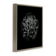 thumbnail image 3 of Stupell Industries Art Deco Dark Carnation on Black Brown Floating Frame Canvas Art, 18 x 18, by Brian Carson, 3 of 8