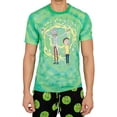thumbnail image 2 of Rick and Morty Adult Dimension Portal T-Shirt and Pants Pajama Set, 2 of 7
