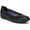 Black/Black, variant on Dr. Scholl's Rise Shine Women's Faux Suede Lightweight Cushioned Ballet Flats