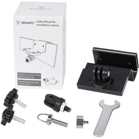 weatherproof gutter wasserstein screw spotlight compatible adapter cam universal battery mount ring better
