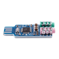 thumbnail image 3 of 10X Free Driver USB Sound Card CM108 USB Sound Card Chip Blue,10 x Free driver USB Sound Card,Blue, 3 of 5