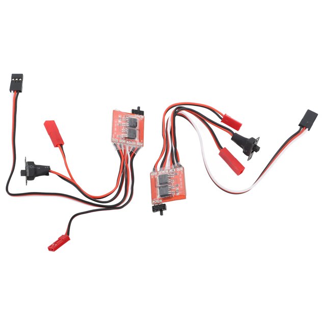 RC ESC ANGGREK 3.0V A 9.4V Mini Controlador De Velocidad Eléctrico Cepillado RC