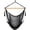 Black, variant on PETGLE Hammock Chair with Spreader Bar Caribbean Hammock Swing Chair 300 LBS Weight Capacity XL Rope Hanging Chair for Outdoor Indoor Garden Yard - Orange