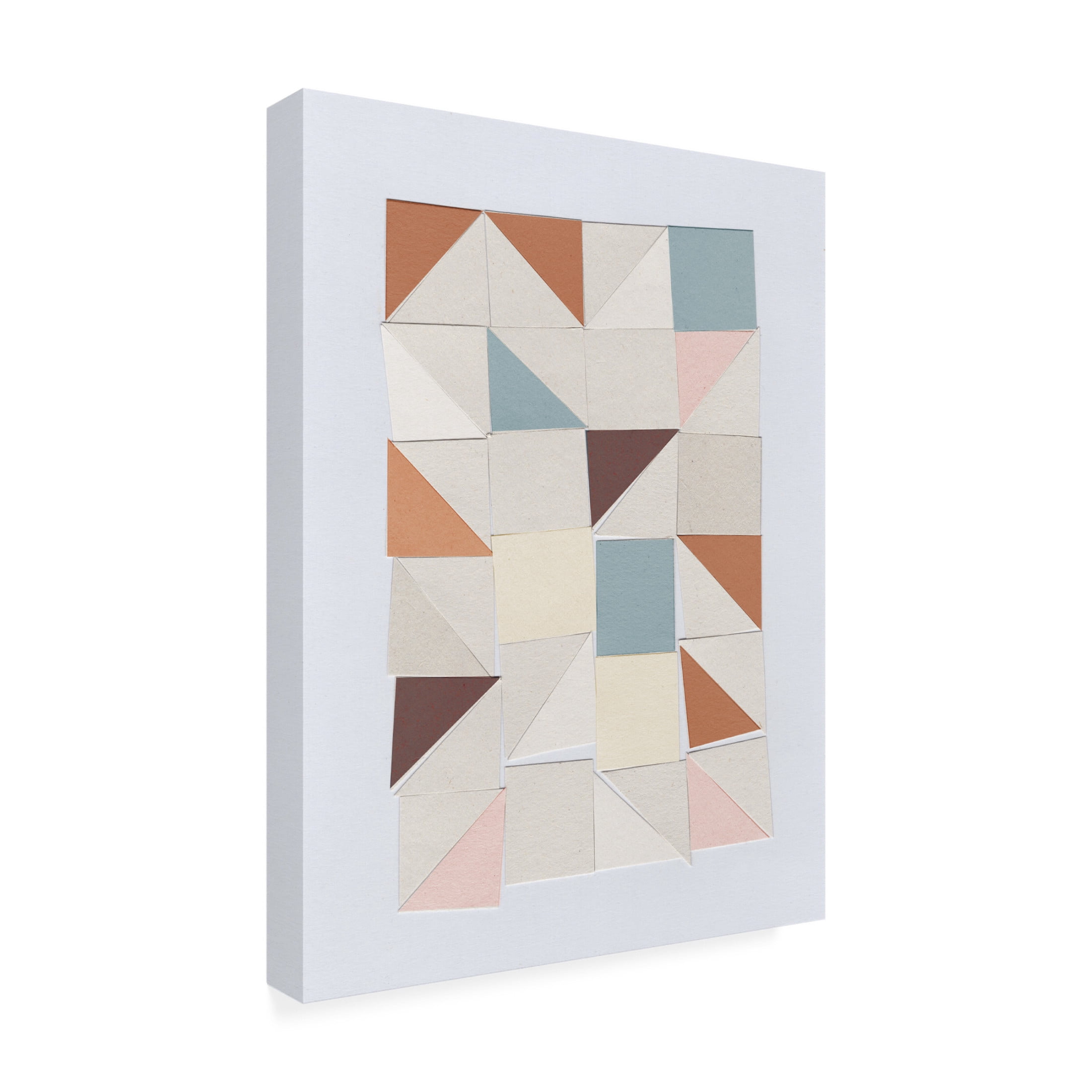 Trademark Fine Art Dan Hobday  Pastel Geometrics Canvas Wall Art