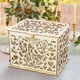 thumbnail image 2 of FELTECHELECTR Caja de madera para bodas, ideal para guardar flores, ideal para bodas, fiestas y reuniones (una llave, 12 anillas de goma, tamaño pequeño), 2 of 6