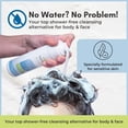 thumbnail image 4 of Nurture Rinse Free Body Wash for Elderly, Camping & Hospital Care, Waterless Shower & Bath Wash with Aloe for Sensitive Skin, 3 Pack, 4 of 11