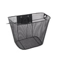 thumbnail image 2 of LJNYFDC MTB Front Basket Bike Basket Set Large Capacity Easy to Install Metal Mesh Bike Basket with Quick Release Bracket for Cycling Front Handlebar 1 Set, 2 of 6
