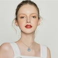 thumbnail image 4 of Collar de Oro Rosa Tortuga Lujoso Collar Femenino Tortuga Cadena Collarbone, 4 of 8