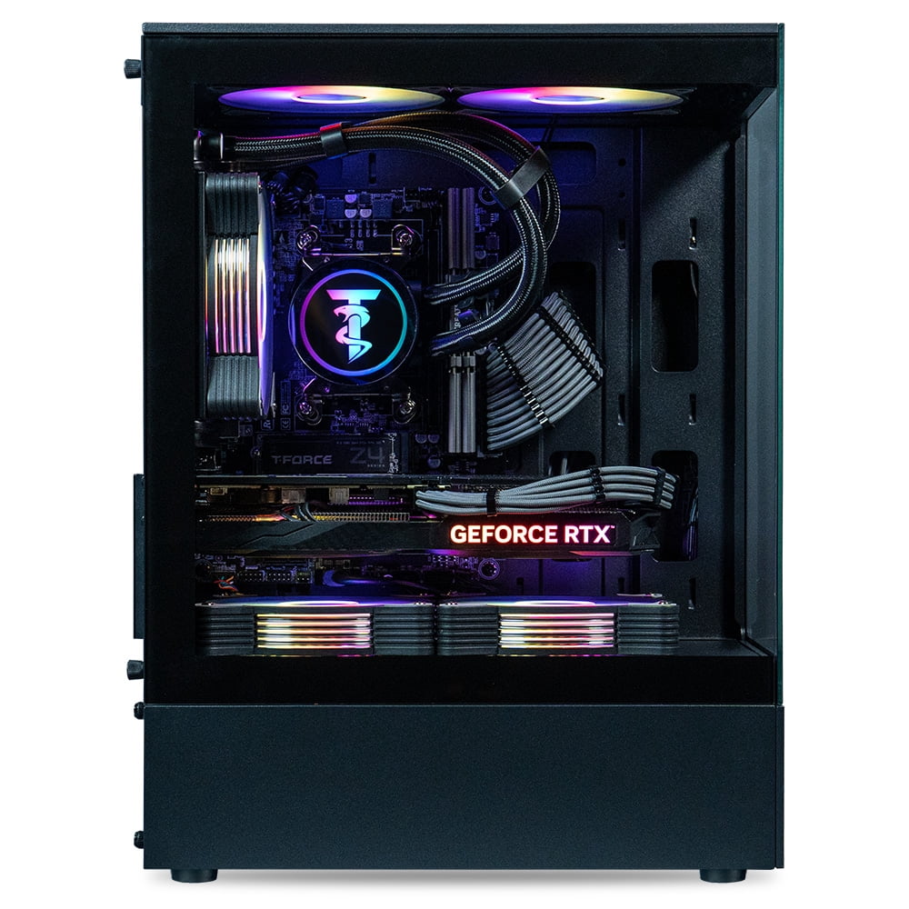 ViprTech Stryker 3.0 Gaming PC - AMD Ryzen 7 (4.1GHz), RTX 3060 12G, 16G DDR4, 1T SSD, Desktop Black