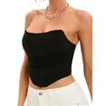 thumbnail image 5 of SAYFUT Strapless Corset Fashion Party Boned Bustier Tube Crop Top Push Up Cute Outfits for Women Going Out Underbust Corset Bustier, 5 of 8