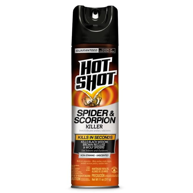 Hot Shot Spider and Scorpion Killer Aerosol, 11 Ounce