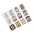 thumbnail image 4 of 24 tarjetas de collage de papel para ventana, decorativas, vintage, huecas, para puertas y ventanas, para diario, álbumes de recortes, tipo 2, 4 of 12
