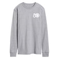 thumbnail image 2 of Mattel - 80Th Logos Oversized  - Men's Long Sleeve Graphic T-Shirt, 2 of 4