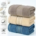 thumbnail image 2 of Cotton Hand Towels - 12.59*28.34" Absorbent, Soft Feel, New Separate Design, Reusable Cotton Hand Towels for Daily Use, 2 of 6