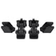thumbnail image 2 of 2 juegos de pestillos y soportes de seguridad para capó para Jeep Wrangler TJ 97-06 55176636AD 55395652AC, 2 of 8