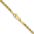 thumbnail image 4 of 14K Yellow Gold Jbsp's 2.75mm Solid Regular Rope Chain (18 X 2.75) Made In Peru 7228-18, 4 of 5