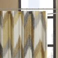 thumbnail image 2 of Ink+Ivy Alpine Cotton Printed Shower Curtain Yellow 72x72, 2 of 4