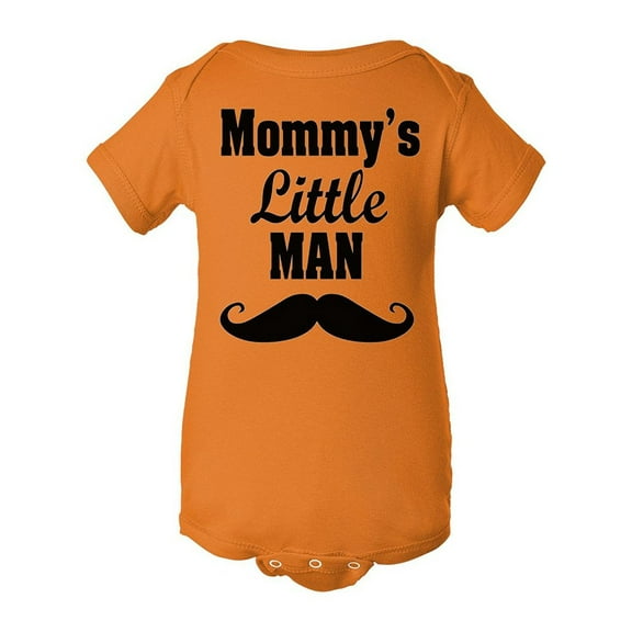 Fasciino Cute Baby Onesie Bodysuit "Mommy's Little Man" (Sizes: NB-24M)