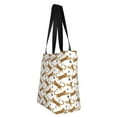 thumbnail image 4 of Fotbe Leopard Print Pattern Beach Tote,Shoulder Handbag,Spacious Tote Bag,Lightweight Travel Bag,Versatile Shopping Bag, 4 of 9